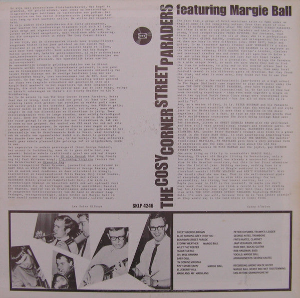 The Cosy Corner Street Paraders, Margie Ball : The Cosy Corner Street Paraders (LP, Album)