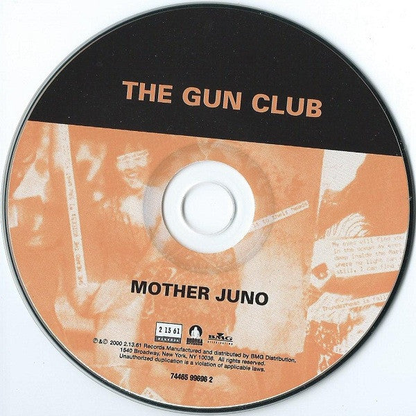 The Gun Club : Mother Juno (CD, Album, RE, RM)