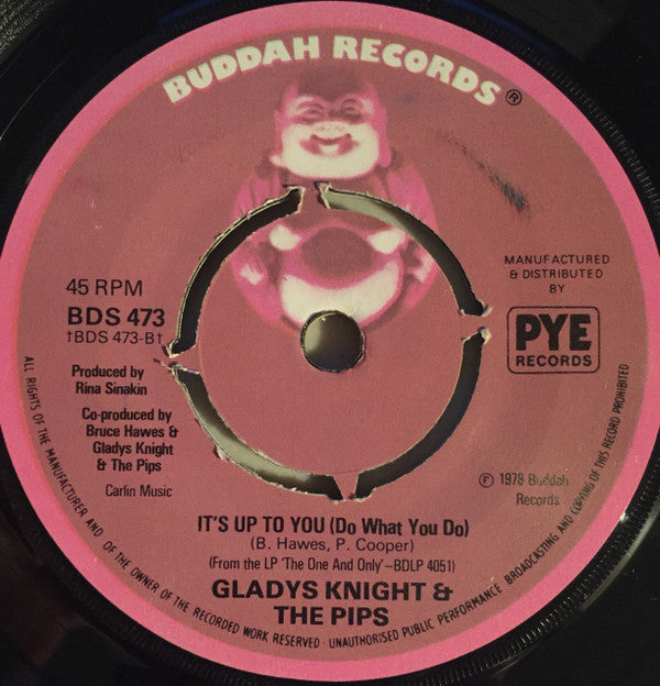 Gladys Knight And The Pips : Come Back And Finish What You Started (7", Single, Pus)