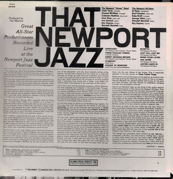 Various : That Newport Jazz (LP, Comp, RE)