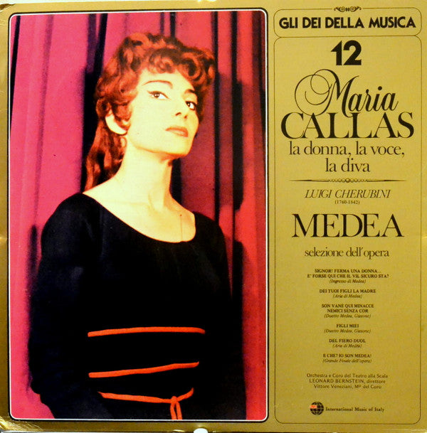 Maria Callas, Giuseppe Verdi, Vincenzo Bellini, Gaetano Donizetti, Luigi Cherubini, Christoph Willibald Gluck, Gaspare Spontini : Maria Callas: La Donna, La Voce, La Diva; Nrs. 11 - 20 (10xLP, Mono + Box, Comp)
