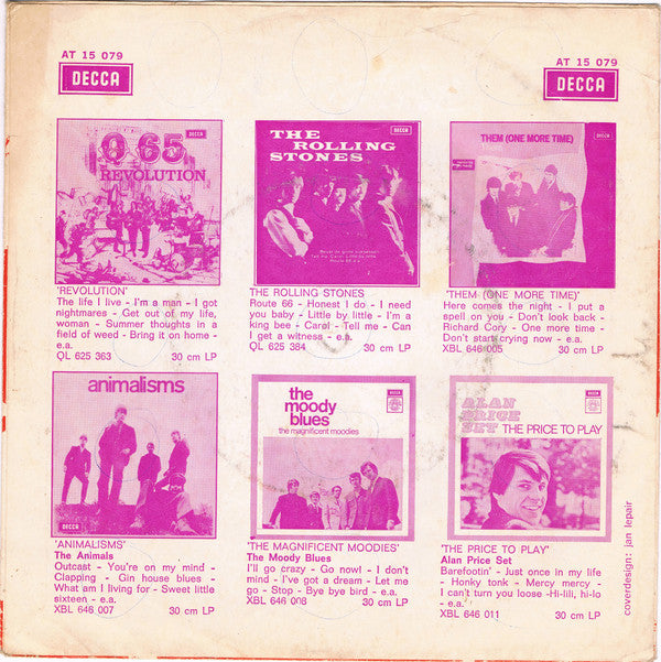 John Mayall & The Bluesbreakers Featuring Peter Green (2) : It Hurts Me Too / Double Trouble (7", Single, Mono)