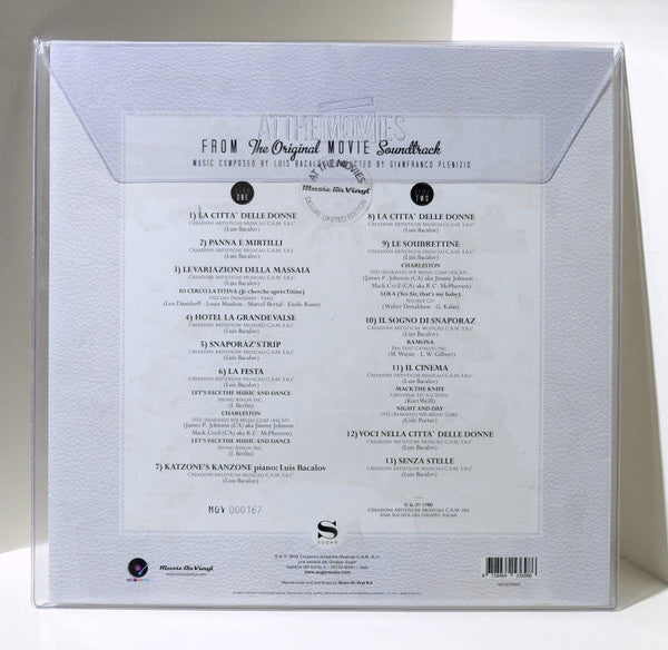 Luis Bacalov, Federico Fellini : La Citta' Delle Donne (From The Original Movie Soundtrack) (LP, Album, Ltd, Num, RE, Yel)