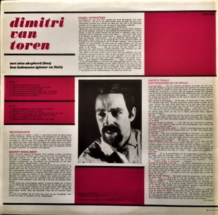 Dimitri Van Toren : Hé, Kom Aan! (LP, Album, RP, Ora)