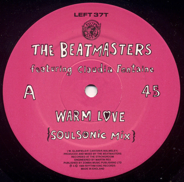 The Beatmasters : Warm Love (12")