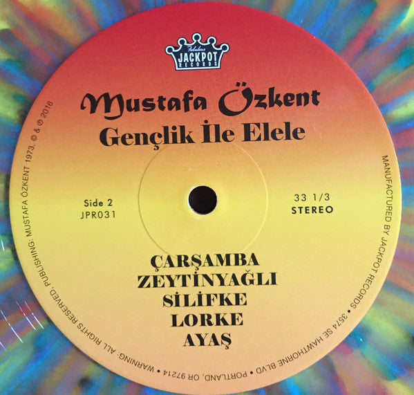 Mustafa Özkent Ve Orkestrası : Gençlik İle Elele (LP, Album, Ltd, RE, Yel)