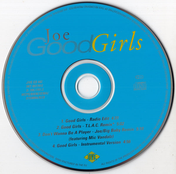 Joe : Good Girls (CD, Single)