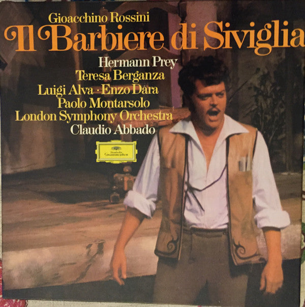 Gioacchino Rossini - Hermann Prey · Teresa Berganza · Luigi Alva · Enzo Dara · Paolo Montarsolo - London Symphony Orchestra - Claudio Abbado : Il Barbiere Di Siviglia (Box + 3xLP)