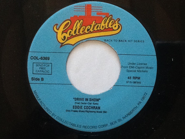 Eddie Cochran : Three Steps To Heaven (7", Single)
