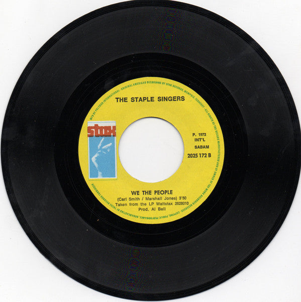 The Staple Singers : Oh La De Da (7", Single)