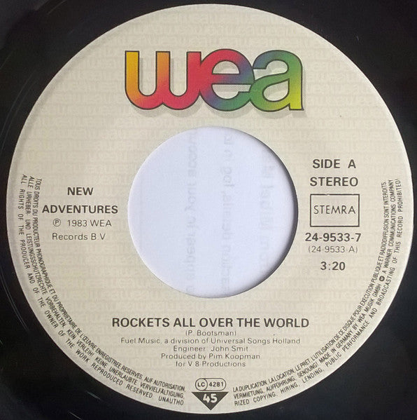 New Adventures : Rockets All Over The World (7", Single)