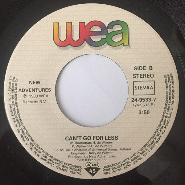 New Adventures : Rockets All Over The World (7", Single)