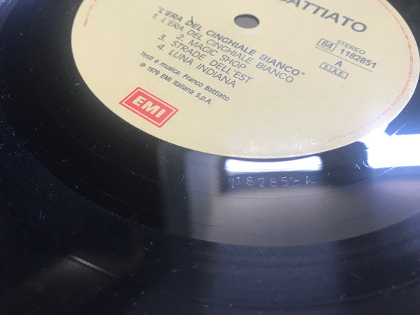 Battiato* : L'Era Del Cinghiale Bianco (LP, Album, RE)