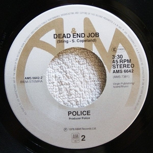 The Police : Can't Stand Losing You (7", Single)