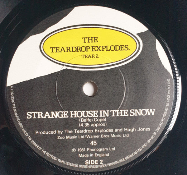 The Teardrop Explodes : Reward (7", Single, Tex)