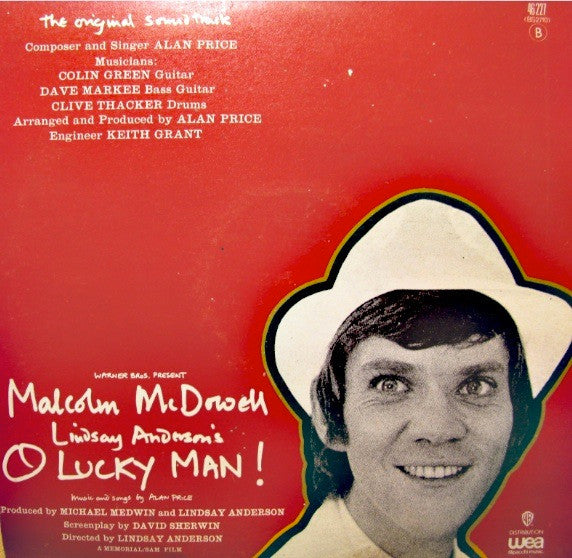 Alan Price : Le Meilleur Des Mondes Possibles (O Lucky Man)  (LP, Album, Gat)