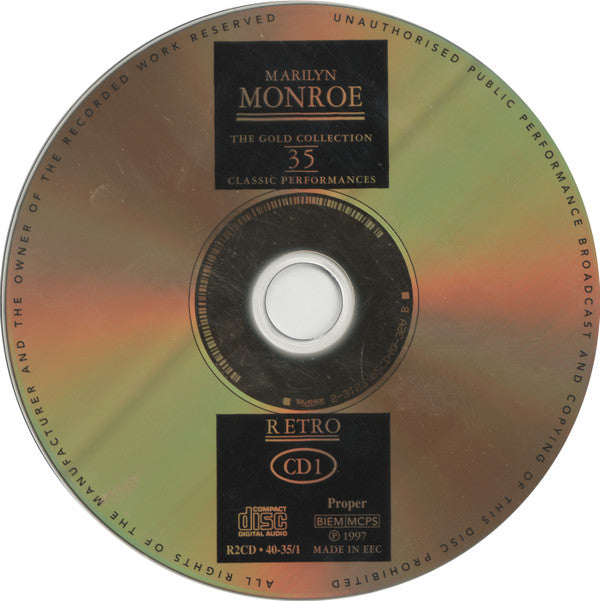 Marilyn Monroe : Marilyn Monroe (2xCD, Comp, Dlx)