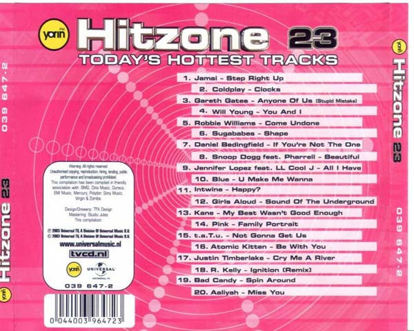 Various : Yorin FM Presents Hitzone 23 (CD, Comp)