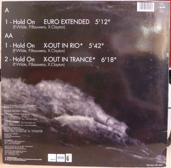 CB Milton : Hold On (If You Believe In Love) (12")