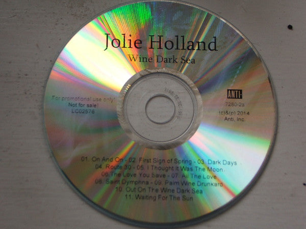 Jolie Holland : Wine Dark Sea (CDr, Album, Promo)