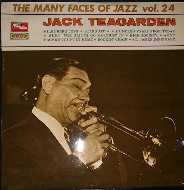 Jack Teagarden : The Many Faces Of Jazz Vol. 24 (LP, Comp)