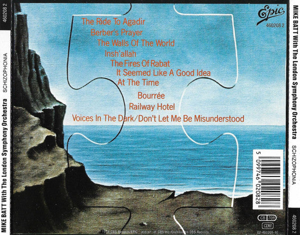 Mike Batt With London Symphony Orchestra : Schizophonia (CD, Album, RE)