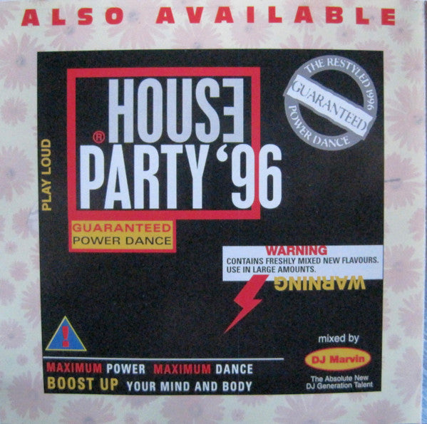 Various : Mega Dance 96 Volume 1 (CD, Comp)