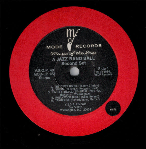 Terry Gibbs : A Jazz Band Ball (Second Set) (LP, Album, Mono, RE)