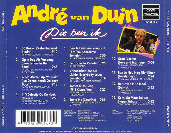 André van Duin : Dit Ben Ik (CD, Album)