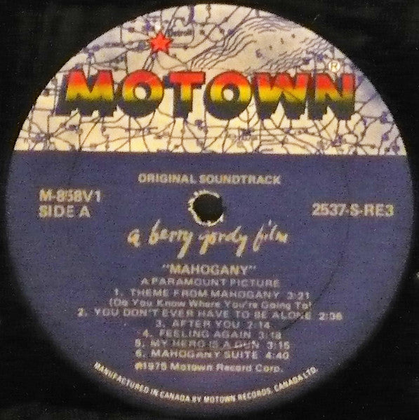 Michael Masser : The Original Soundtrack Of Mahogany (LP, RE)