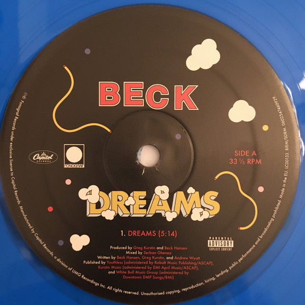 Beck : Dreams (12", Single, Ltd, Blu)