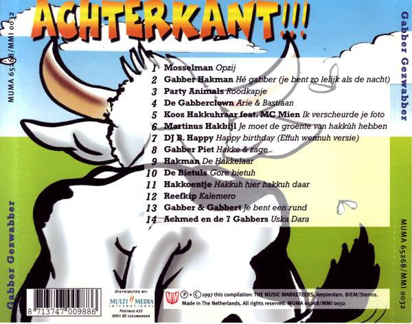 Various : Gabber Gezwabber (CD, Comp)