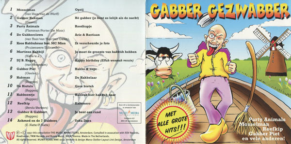 Various : Gabber Gezwabber (CD, Comp)