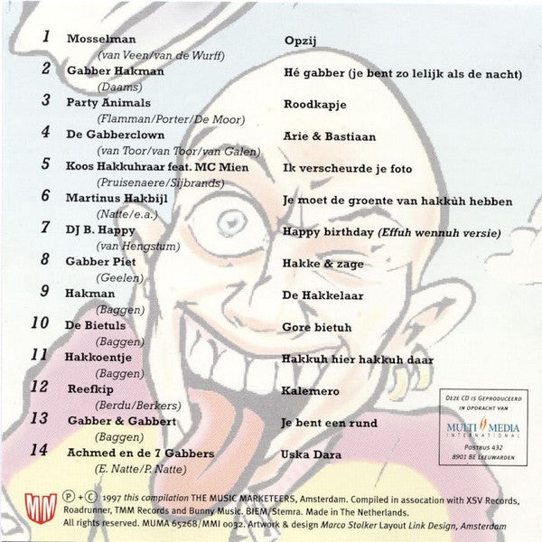 Various : Gabber Gezwabber (CD, Comp)