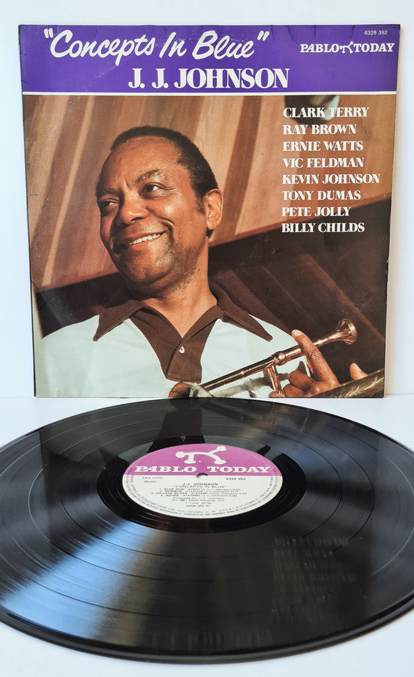 J.J. Johnson : Concepts In Blue (LP, Album)