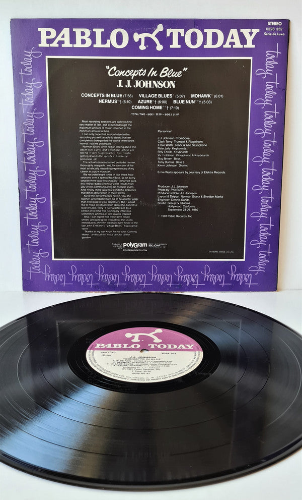 J.J. Johnson : Concepts In Blue (LP, Album)