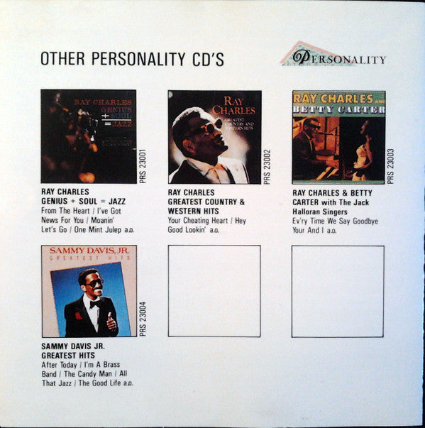 Ray Charles : Genius + Soul = Jazz (CD, Album, RE)