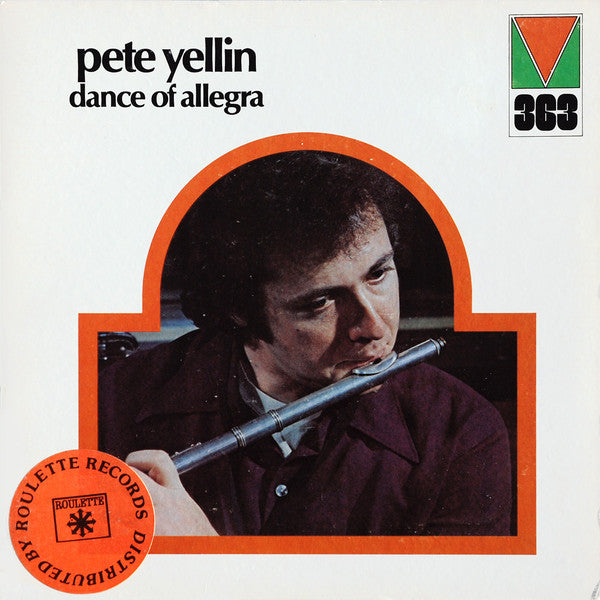 Pete Yellin* : Dance Of Allegra (LP, Album)