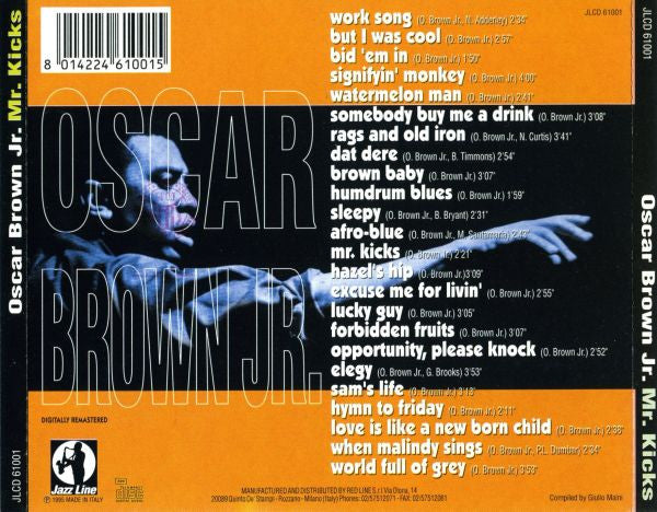 Oscar Brown Jr. : Mr Kicks (CD, Comp)