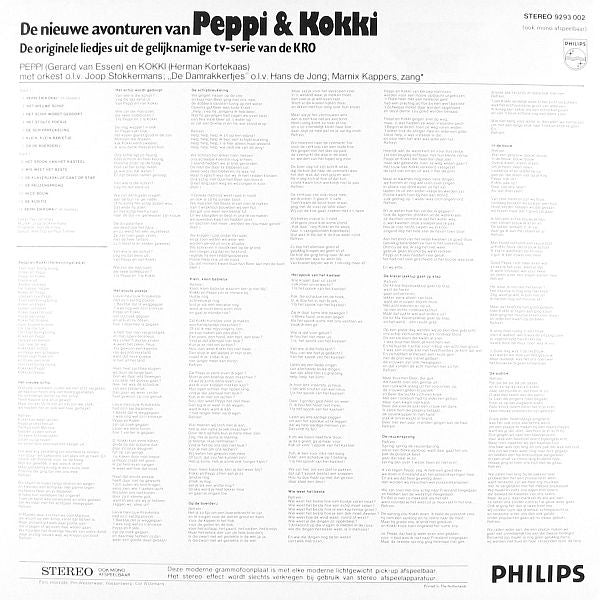 Peppi & Kokki (2) : De Nieuwe Avonturen Van Peppi & Kokki (LP)