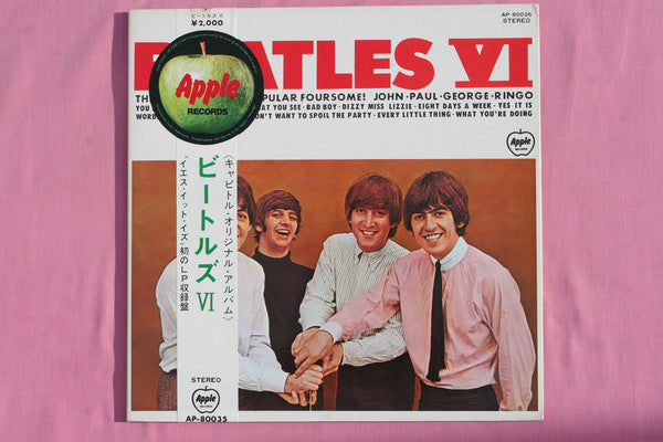 The Beatles : Beatles VI (LP, Album, Gat)