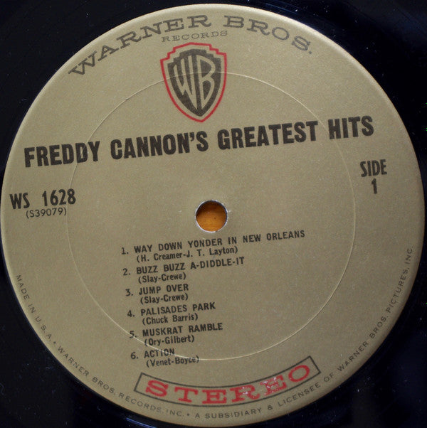 Freddy Cannon : Freddy Cannon's Greatest Hits (LP, Comp)