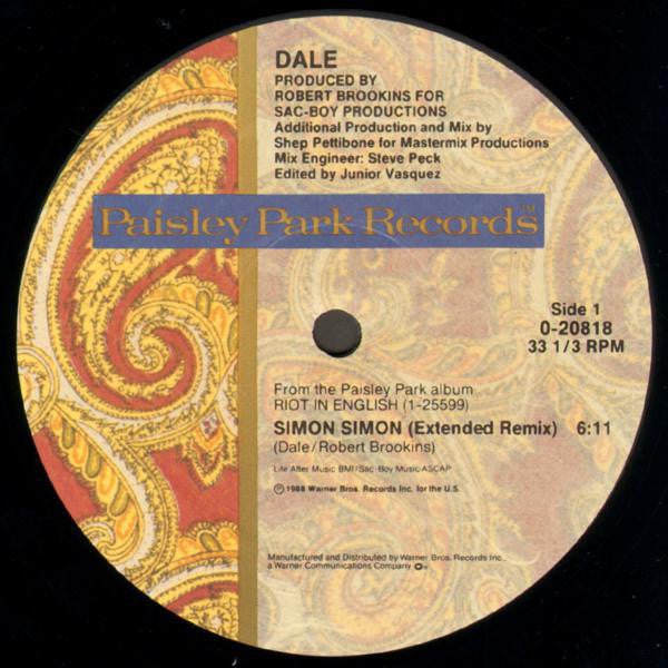 Dale Bozzio : Simon Simon (12", Maxi)