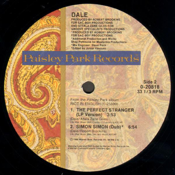Dale Bozzio : Simon Simon (12", Maxi)