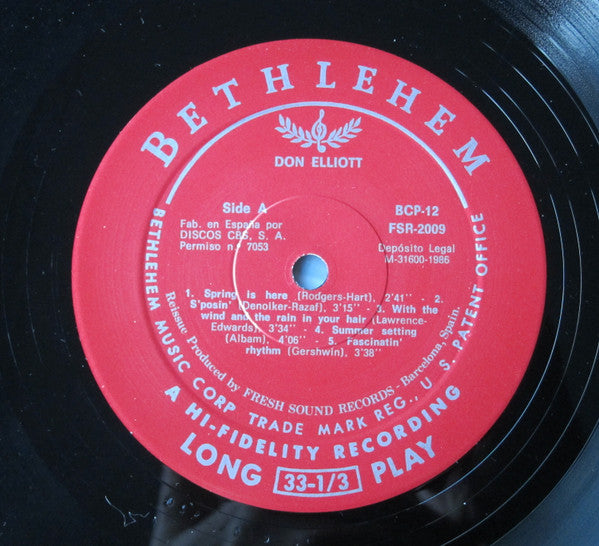 Don Elliott : Mellophone (LP, Album, Mono, RE)