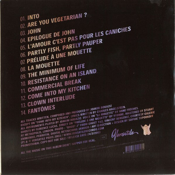 Joakim : Fantomes (CD, Album, Promo)