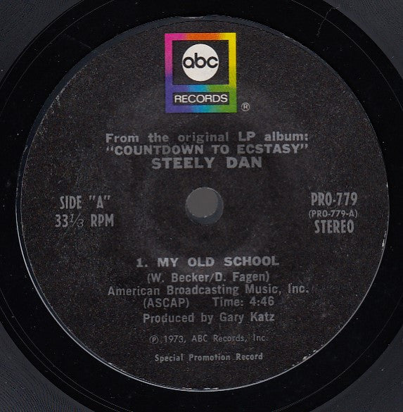 Steely Dan : Countdown To Ecstasy (7", EP, Jukebox, Styrene)