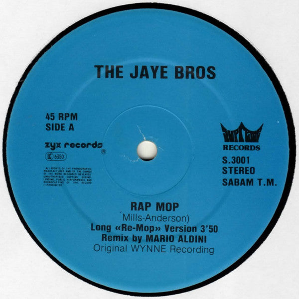 The Jaye Bros : Rag Mop (12")