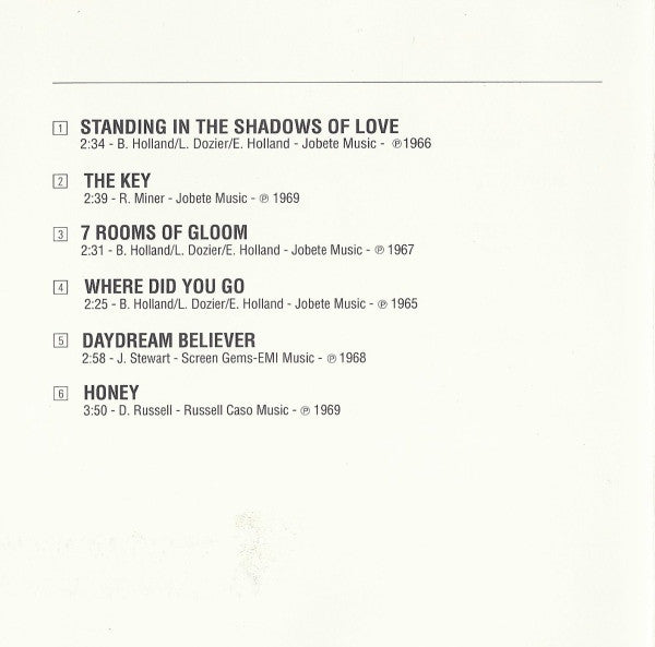 Four Tops : Motown Legends (CD, Comp)