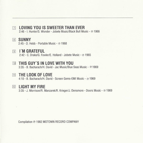 Four Tops : Motown Legends (CD, Comp)